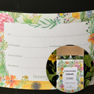 Labels Customisable 4 Pack